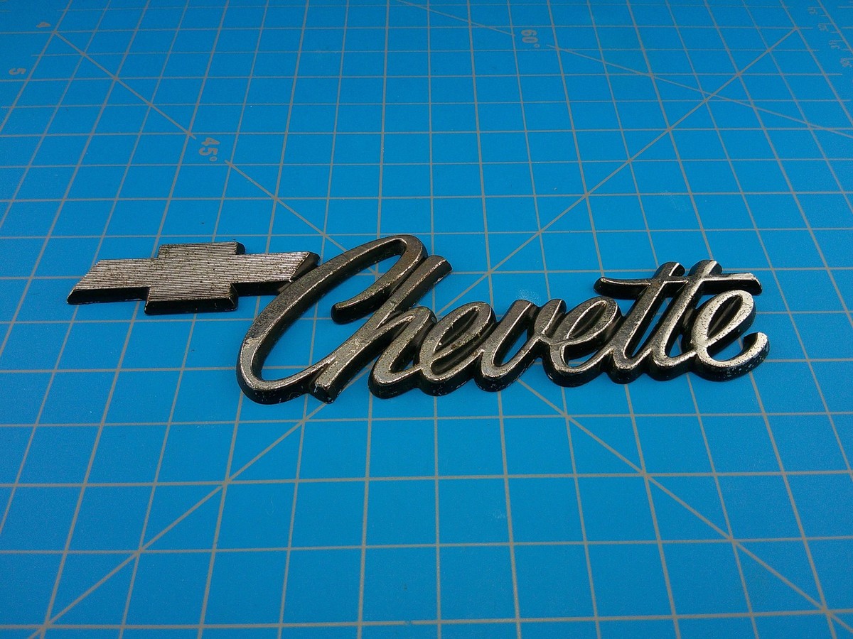 Vintage Chevrolet Chevette Emblem Badge Logo OEM Bowtie 5.875 IN