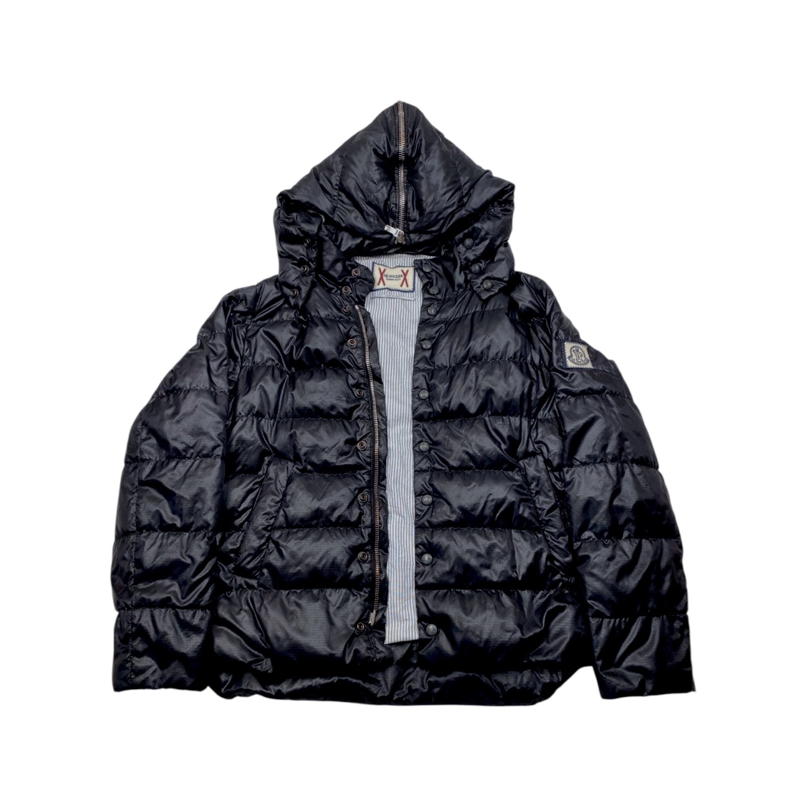 Moncler x Thom Browne Puffer Down Jacket Gamma Blue size 2 (US Medium) RRP 2400$ image 7