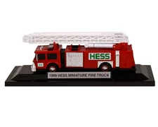 Vintage Hess 1999 Miniature Fire Truck New in Box - MIB