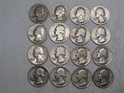16 ($4.00 Face) 90% Silver Quarters Junk/Constitutional. #23 w — photo 4