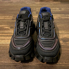 PRADA Cloudbust Thunder Black/Blue Mens Low T...