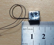 CsI(Tl) Gamma Detector 6*6*6 mm + SiPM. FWHM 4.8%@662 keV Excellent Spectrometry