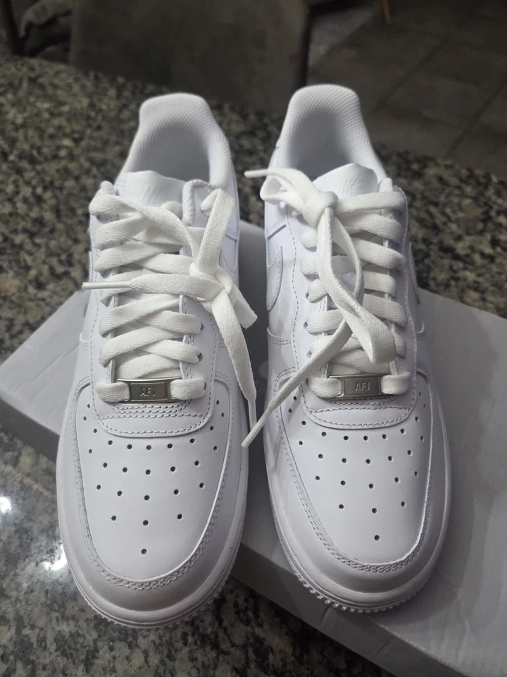 Nike Air Force 1 '07 Zapatillas bajas "Triple Blanco" Talla 8 Foto 2 de 4