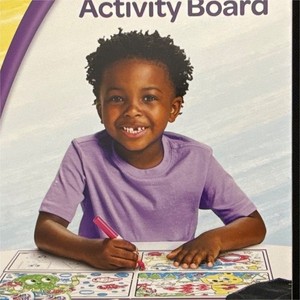 Crayola Color & Erase Reusable Activity Board 12 x 18 in, Ages 3+