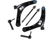 For Dodge Caliber Control Arm and Tie Rod End Kit Detroit Axle 32725BTZM