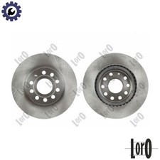 2x BRAKE DISC 231-03-005 FOR SKODA OCTAVIA/II/Combi YETI VW GOLF/PLUS/VAN/Van