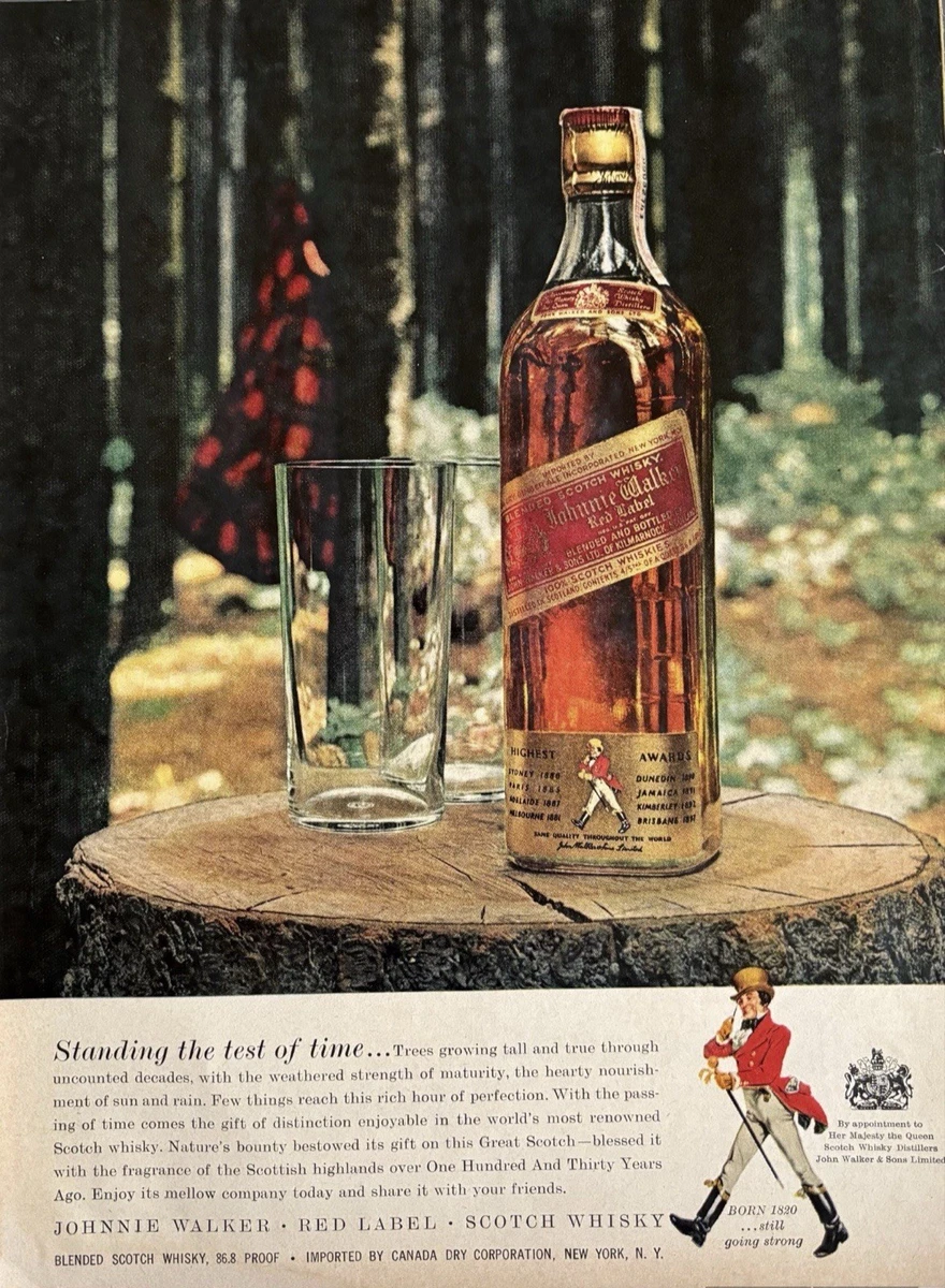 Multi-color Original Johnnie Walker Advertising for sale | eBay