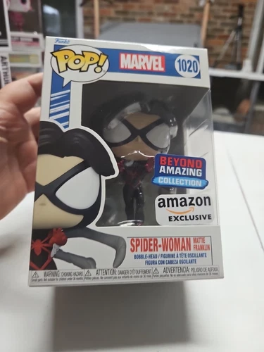 Funko Pop! Vinilo: Marvel - Spider-Woman (Mattie Franklin) - Amazon...