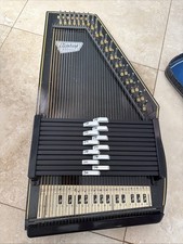 Limited Edition Autoharp Oscar Schmidt 36 String Case Korg Tuner CA-1 Auto-Harp