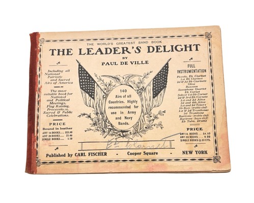 ANTIQUE THE LEADER’S DELIGHT BY PAUL DE VILLE Airs Of 140 Countries for Military
