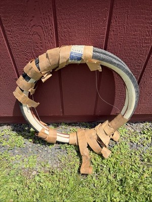 Vintage Goodyear Eagle White Wall Bicycle Tires 24 Inch Nos Pair