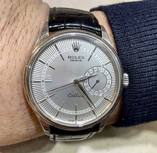 Rolex Cellini Date 18K White Gold 39MM Men’s Watch Ref. 50519 7