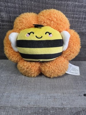 Sunny Bee Plush Yellow Flower Kawaii Stuffed Animal Toy g57