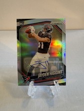 2025 Panini Prizm - Rookies Jayden Higgins #376 Silver Prizm Autographs (RC) (J)