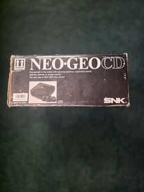 Neo GEO CD CD-T01 CONSOLE SNK CIB Tested and Working. Great Condition