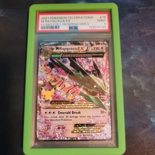 Pokemon Celebrations- M Rayquaza EX 76/108 - PSA 9