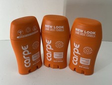 LOT OF 3 Carpe Antiperspirant Underarm Lotion Fragrance Free 1.76 oz