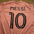 adidas Inter Miami CF Lionel Messi #10 Pink/Black MLS Soccer Jersey Boys 164 — photo 9