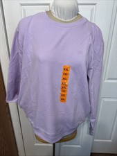 Fila Women's Lavender W/ Pockets Pullover Sweatshirt, XXL NWT