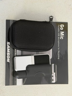 Samson Go Mic Tragbares USB Mikrofon für Aufnahme mit Koffer