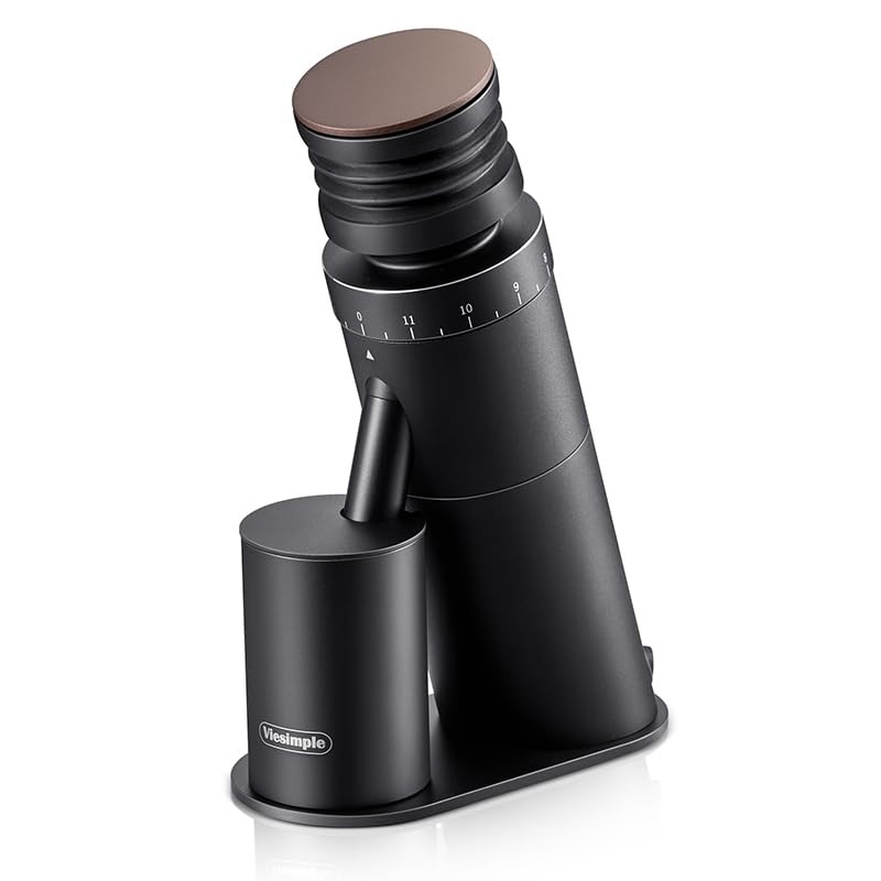 Coffee Grinder, Gen 4, Single Dose Burr Coffee Grinders with Magnetic Dosing ...