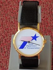 Vintage TxDOT Watch - Time Zone New Old Stock 1990s Texas Dept of Transportation