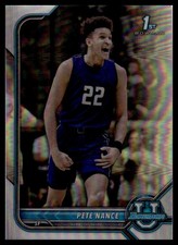 2021-22 Bowman University #34 Pete Nance Refractor