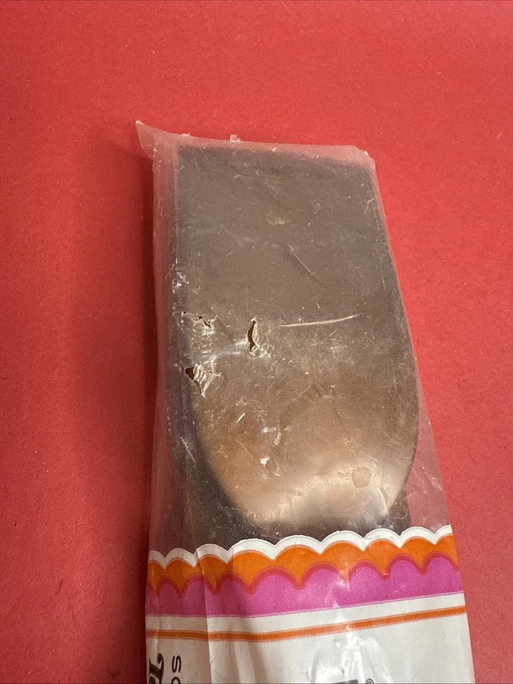 Toallero de papel Scott 1969 vintage plástico marrón NUEVO hecho en EE. UU. Foto 4 de 4