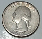 1932 D over D Washington Silver Quarter Dollar VF RPM FS-501