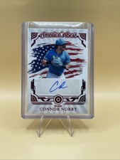 2025 Panini Boys of Summer Connor Norby America's Best Signatures Red Auto #/75