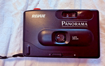 analog 35mm Negativfilm Foto Kamera REVUE Panorama 28mm