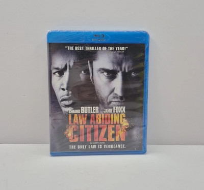 Law Abiding Citizen Blu-ray 2010 Gerard Butler Jamie Foxx Thriller New Sealed