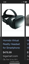 V2 Homido Virtual Reality Headset for Smartphones V2