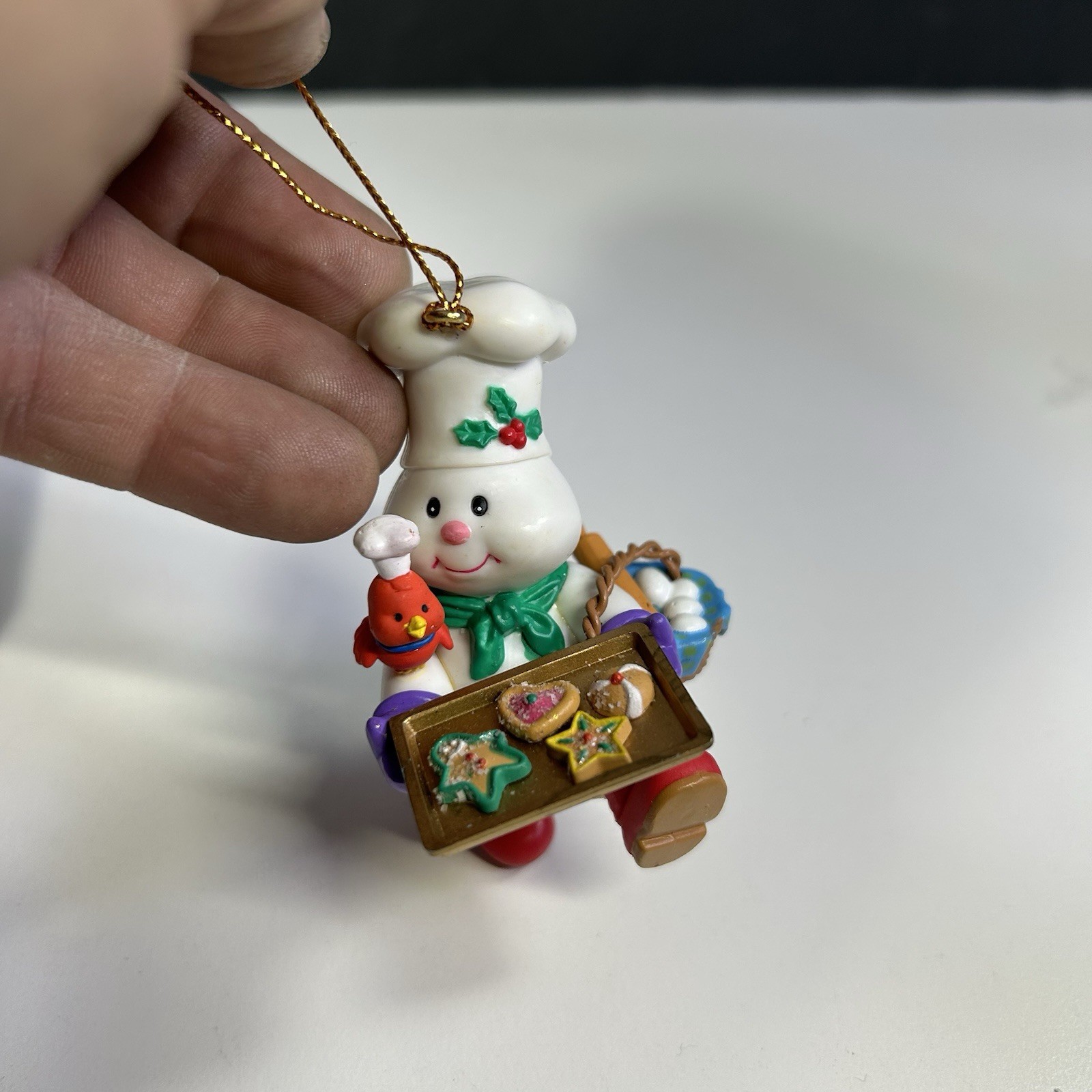 VTG 1990's Mistletoe Magic Collection Christmas Ornaments Animals Lot of 7