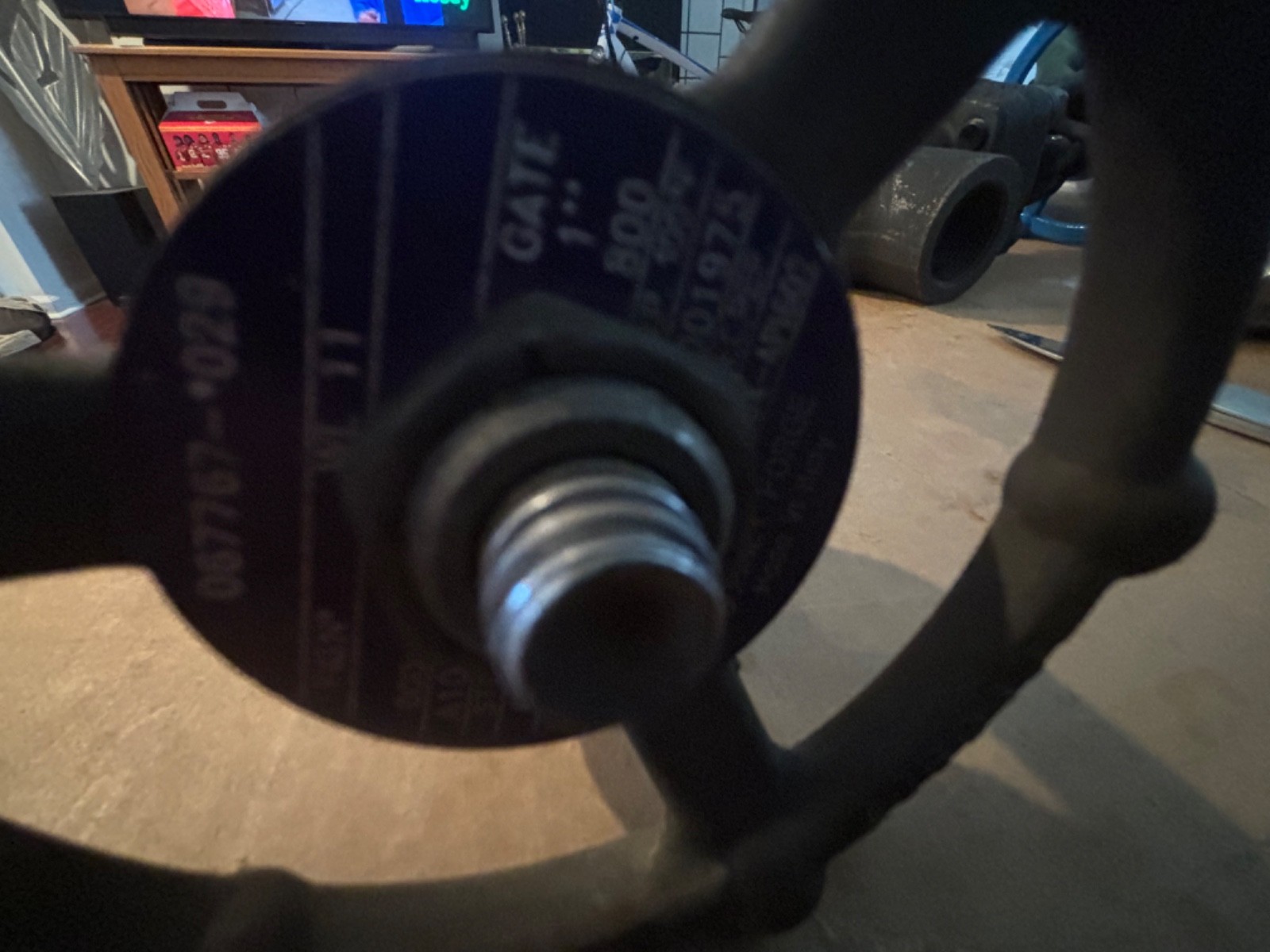 Bonney Forge WL 11 Gate Valve 1"-800 forged steel threaded 1975 water oil @ gas