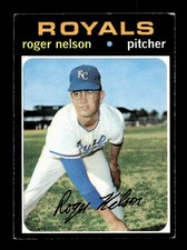 1971 Topps #581 Roger Nelson Royals VG-EX+ *w8
