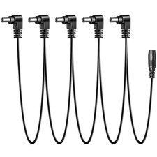 Daisy Chain Cable 9V DC 5-Way Power Supply Splitter for Guitar Pedals - Neat