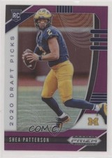 2020 Panini Prizm Draft Picks Rookies Purple Shea Patterson #138 0b3