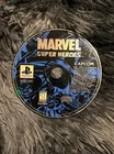 MARVEL SUPER HEROES (PS1, PlayStation 1, 1997) *DISC ONLY* Good Condition!