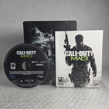 Call of Duty Modern Warfare 3 PlayStation 3 Steelbook Edition CIB Tested OEM