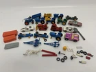 Matchbox Lesney And More Lot Of Odds And Ends Spare Parts Junk Yard Tractors