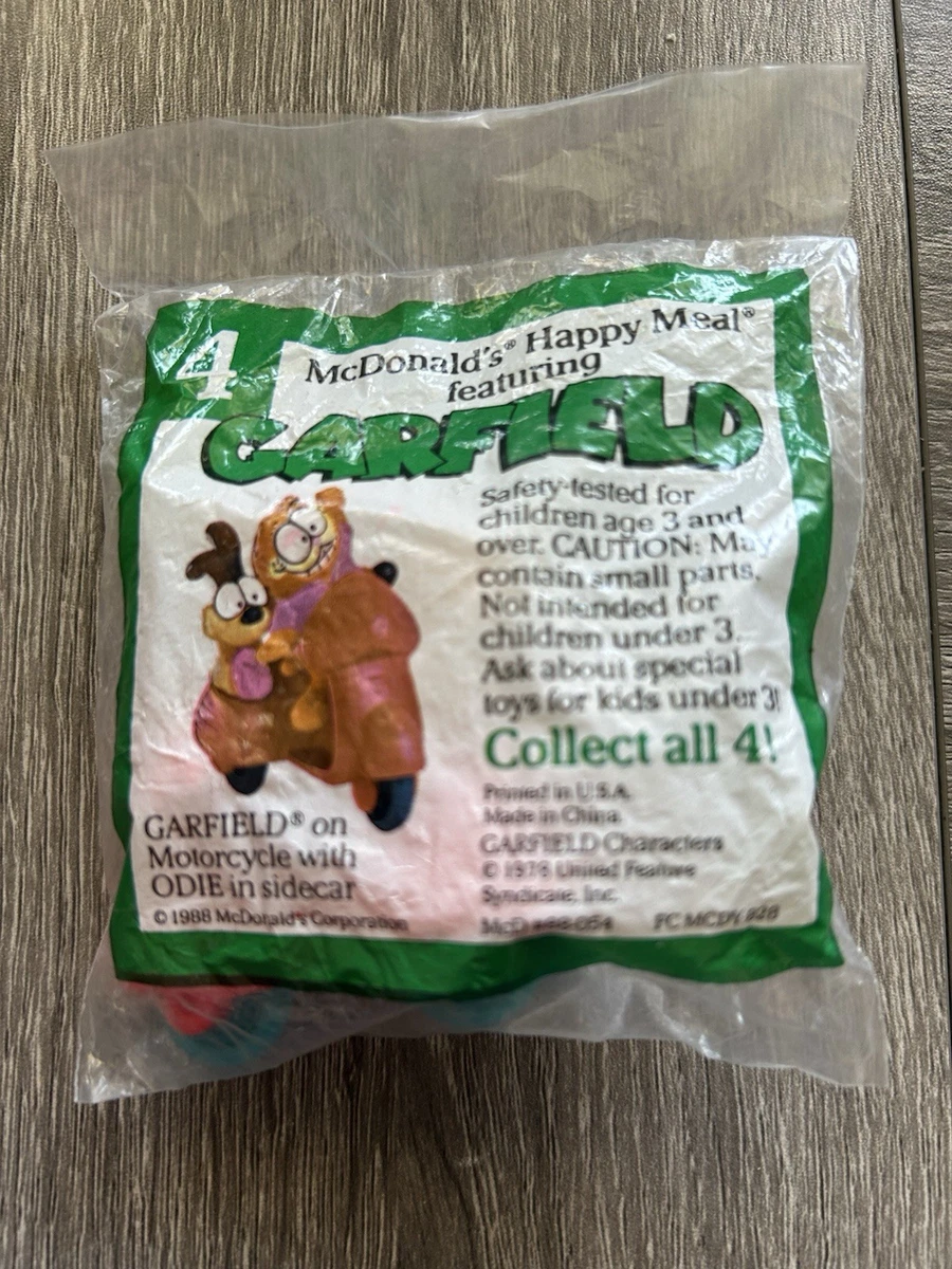 McDonald's Garfield Fast Food Premiums for sale | eBay