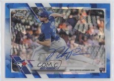 2021 Topps Chrome Update Sapphire Edition Rookie Nate Pearson #RA-NP Auto 4fv