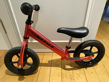 Vitus Kids 12 Balance Bike Red/Black, Adjustable Seat, BMX Bars