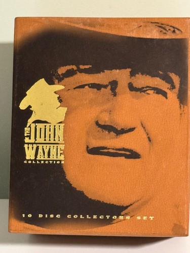The John Wayne Movie Collection 10 Disc DVD Collectors Set VGC PAL Region 4