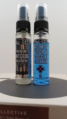 Muc-Off Helmvisier und Brillenreiniger und Antibeschlag Behandlung guter Zustand