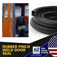 Black Rubber U Channel Edging Trim Seal Door Window Edge Protector Strip U-shape