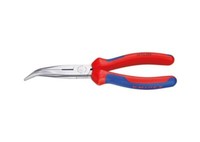 Knipex Flachrundzange Mit Schneide - 200 Mm 26 22 200 Storchschnabelzange