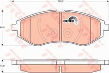 TRW GDB3330 Bremsbelagsatz,Scheibenbremse für Chevrolet,Chevrolet ( Sgm ),Daewoo