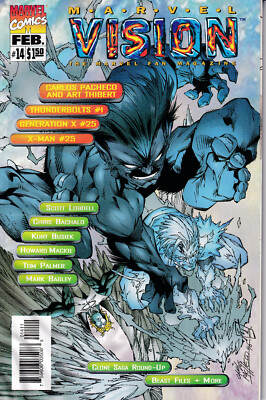 MARVEL VISION  #14 February 1997 - THE MARVEL FAN MAGAZINE -  MARVEL Comics